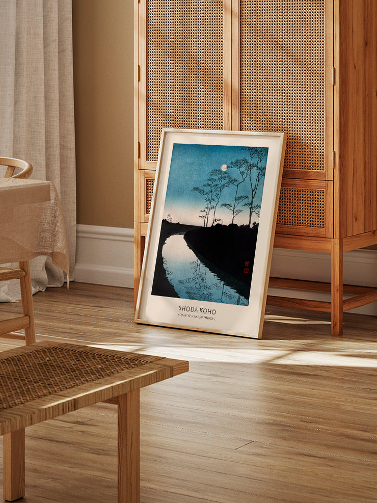 Koho Shoda A Country Scene - Art Print Ürün ikincil görseli