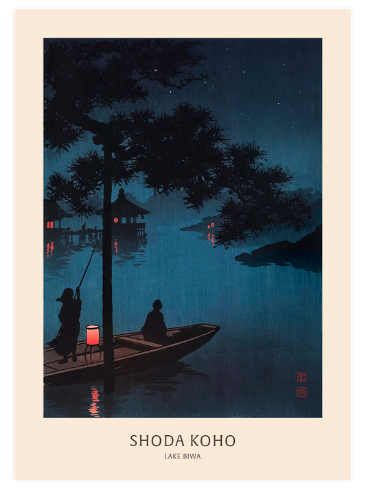 Koho Shoda Lake Biwa - Art Print