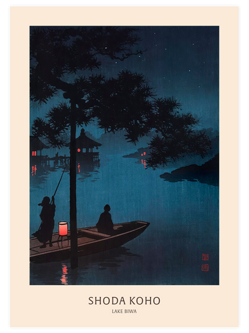 Koho Shoda Lake Biwa - Art Print
