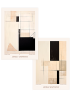 Abstrakt - Poster Seti Duo