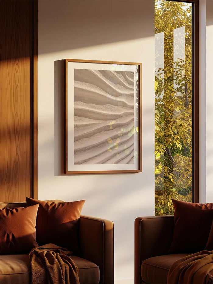 Kum Dalgaları - Art Print