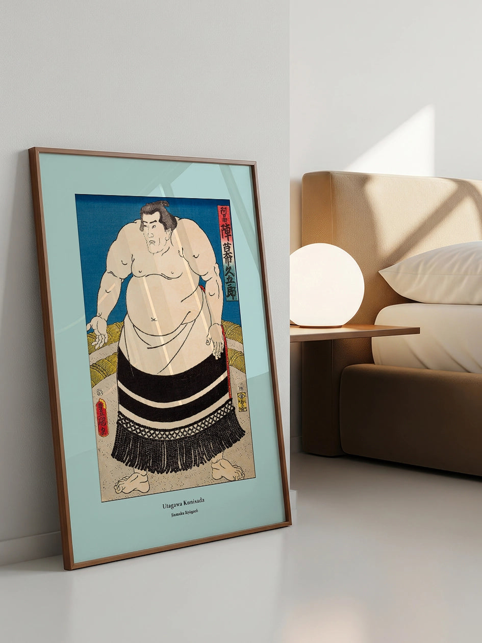 Kunisada, Jinmaku Kyugoro - Art Print  Poster