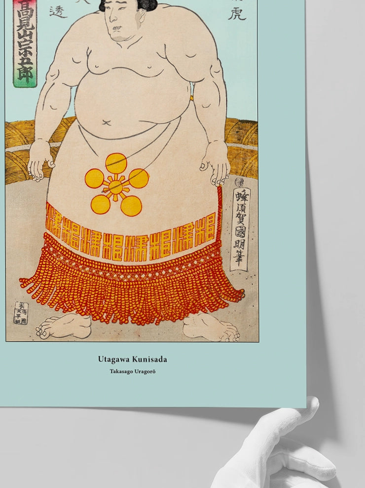 Kunisada, Takasago Uragoro - Art Print  Poster