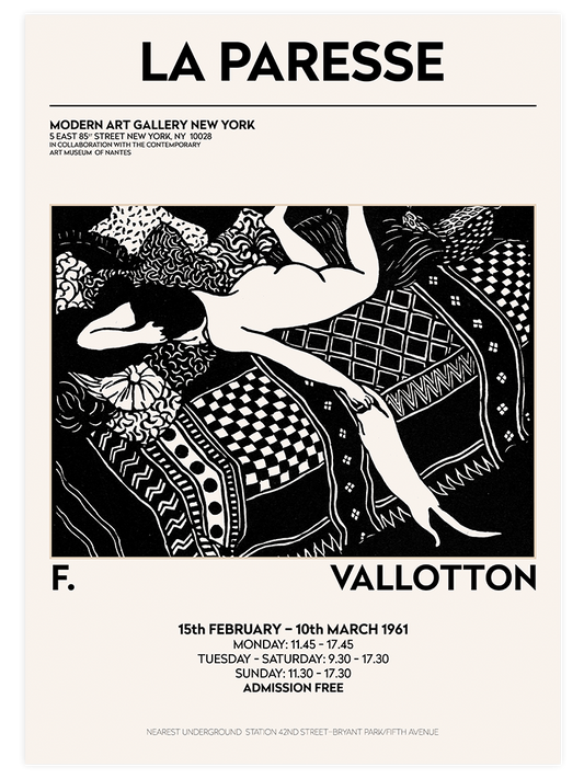 Vallotton Afiş Poster - Giclée Baskı