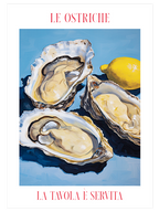 Le Ostriche - Art Print