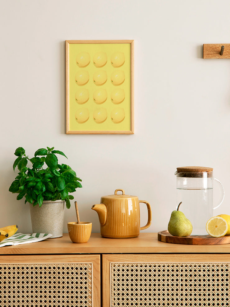 Sarı Sarı Limonlar - Art Print