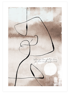 Abstract Lines N9 - Art Print