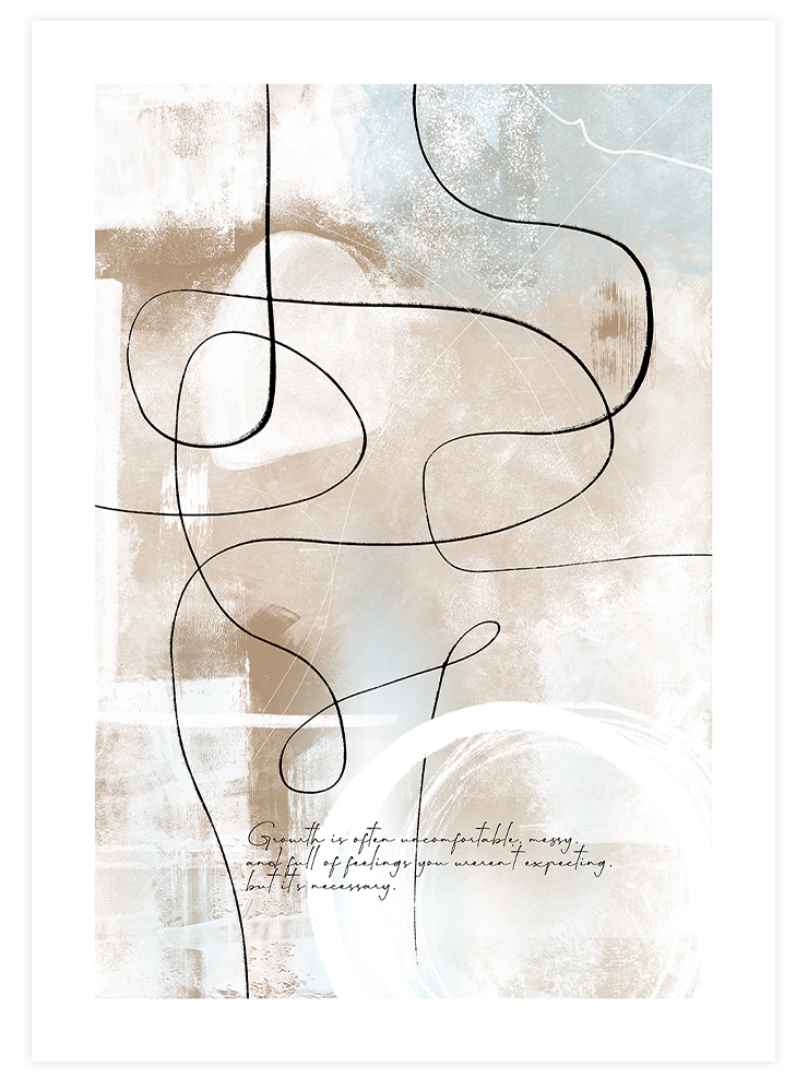 Abstract Lines N8 - Art Print