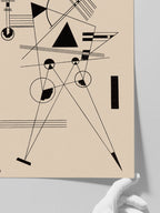 Kandinsky Lithography N1 - Art Print