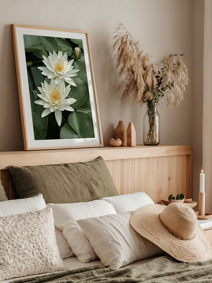 Les Lotus - Art Print Ürün ikincil görseli