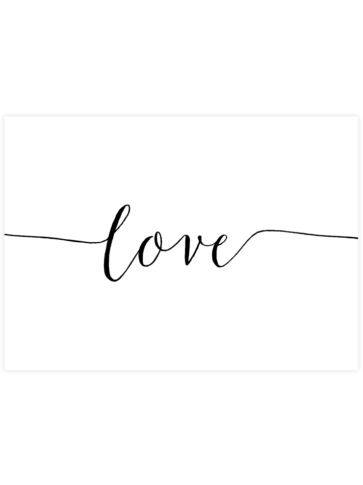 Love N5 - Art Print  Poster