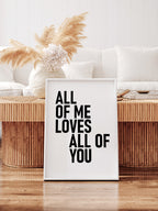All Of Me - Art Print