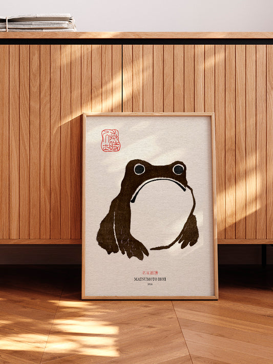 Frog Matsumoto Hoji - Art Print