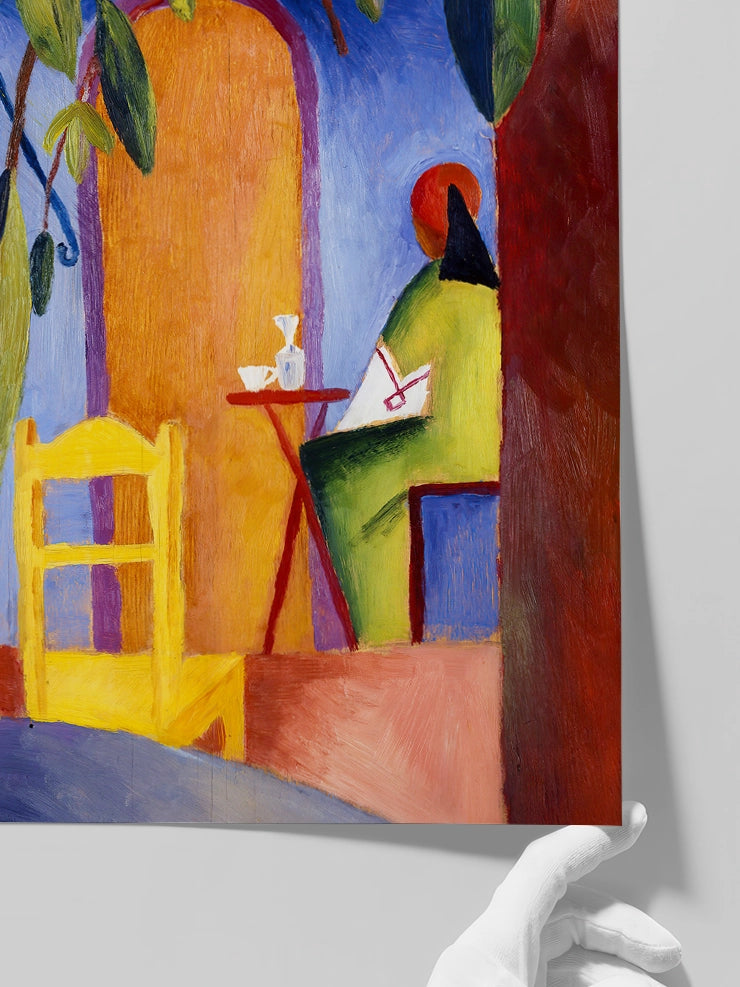 August Macke Turkish Coffee N°2 - Art Print