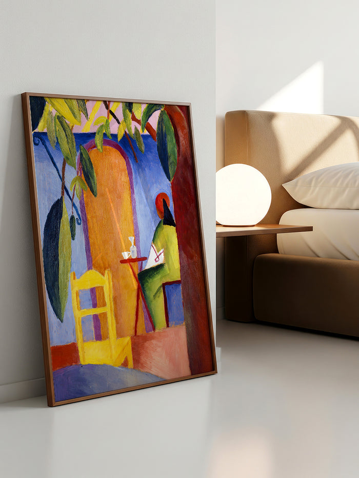 August Macke Turkish Coffee N°2 - Art Print