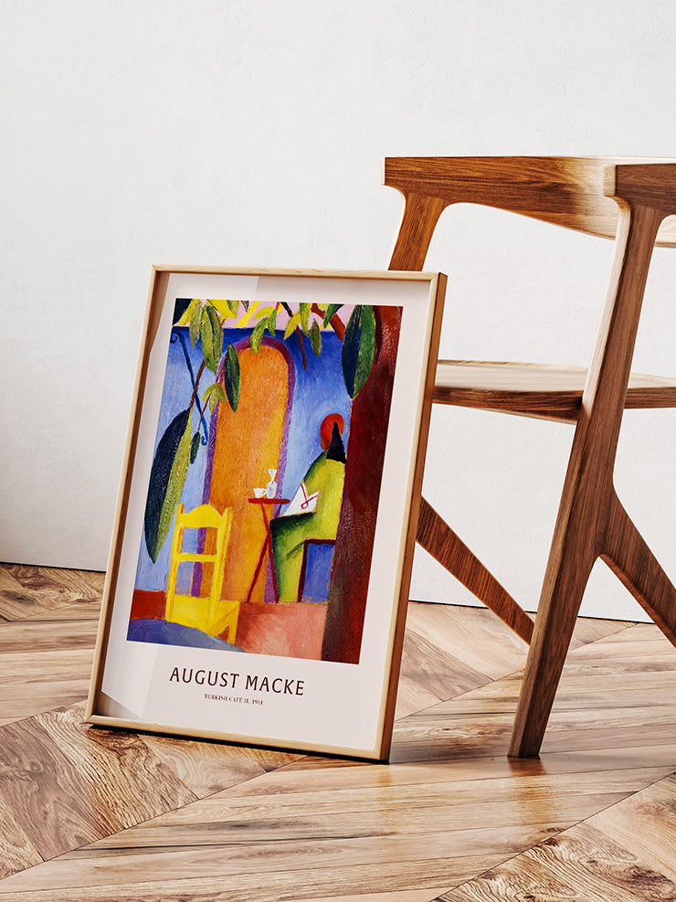 Macke Turkish Coffee N2 - Art Print Ürün ikincil görseli