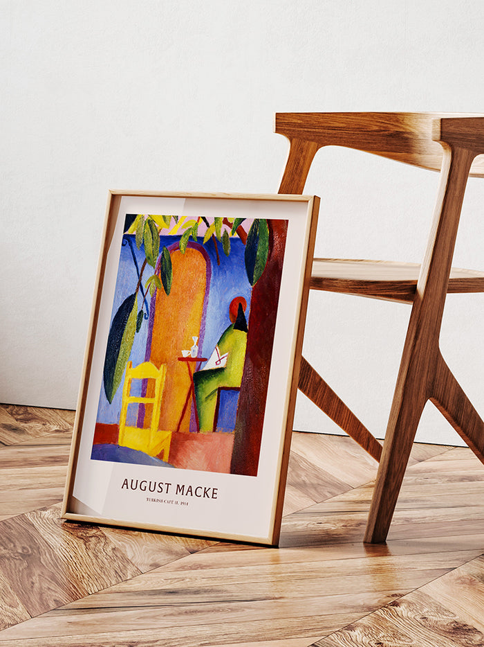 Macke Turkish Coffee N2 - Art Print  Poster
