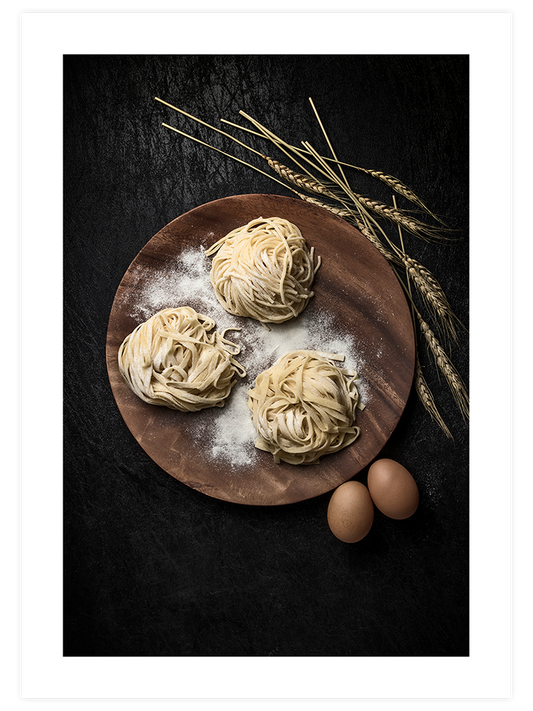 The Art Of Making Pasta Poster - Giclée Baskı