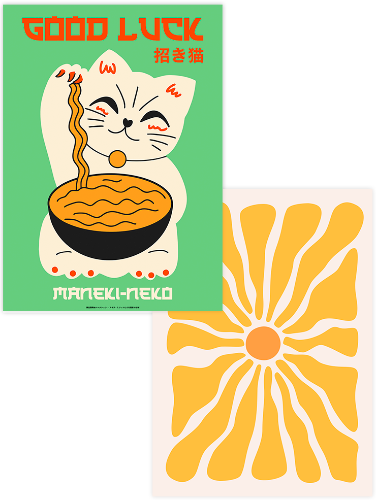 Good Luck - Poster Seti Duo Ürün ana görseli