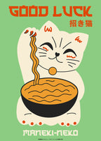 Maneki Neko - Art Print