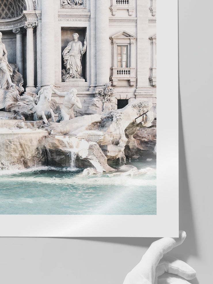 Trevi̇ Çeşmesi̇ - Art Print