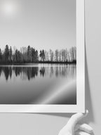 Suya Yansıyan - Art Print