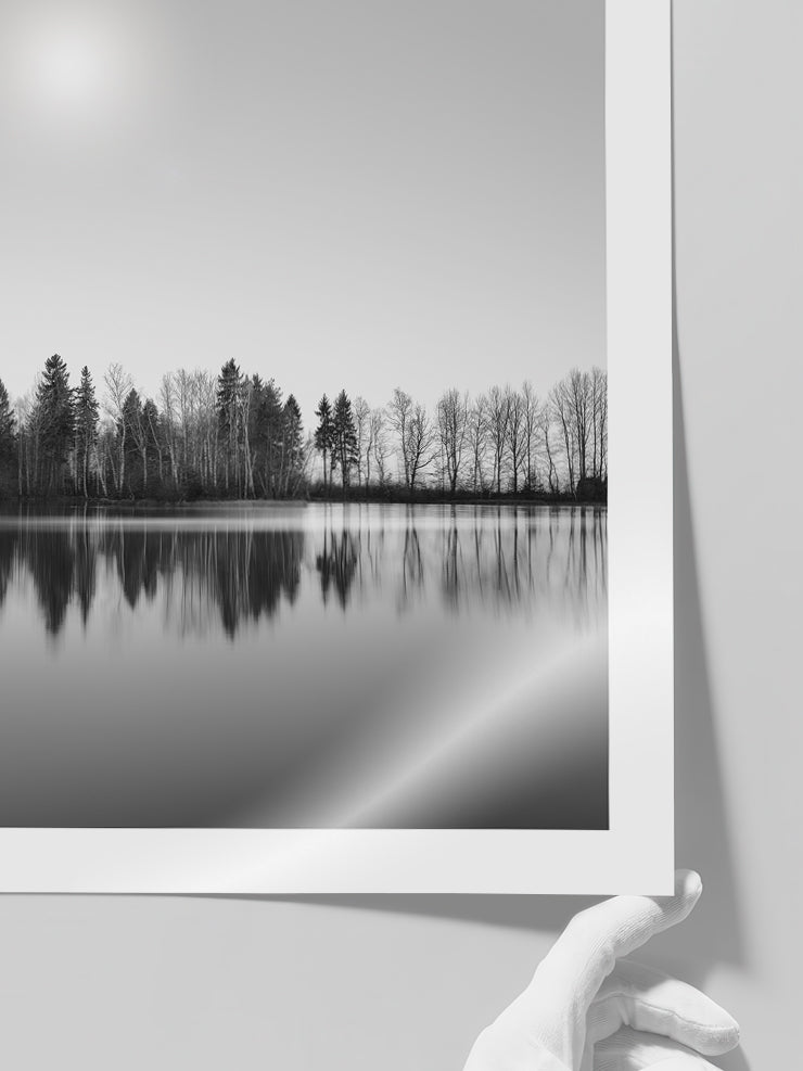 Suya Yansıyan - Art Print