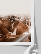 Dağlar Tepeler - Art Print