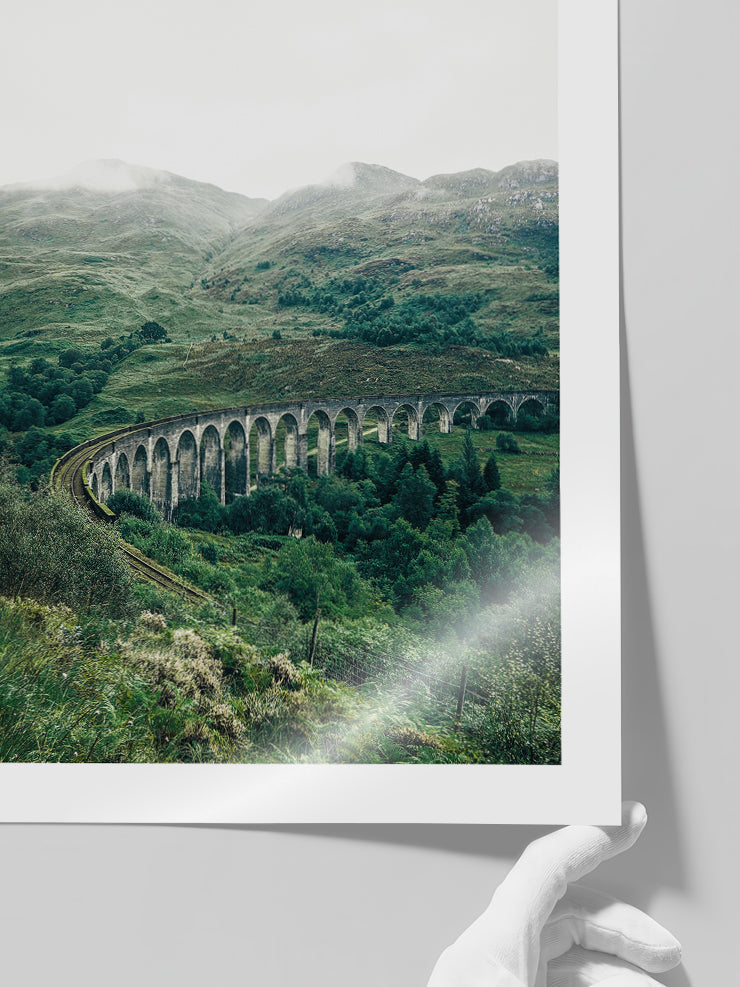 Railway - Art Print  Poster