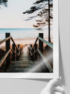 Sahile Doğru - Art Print