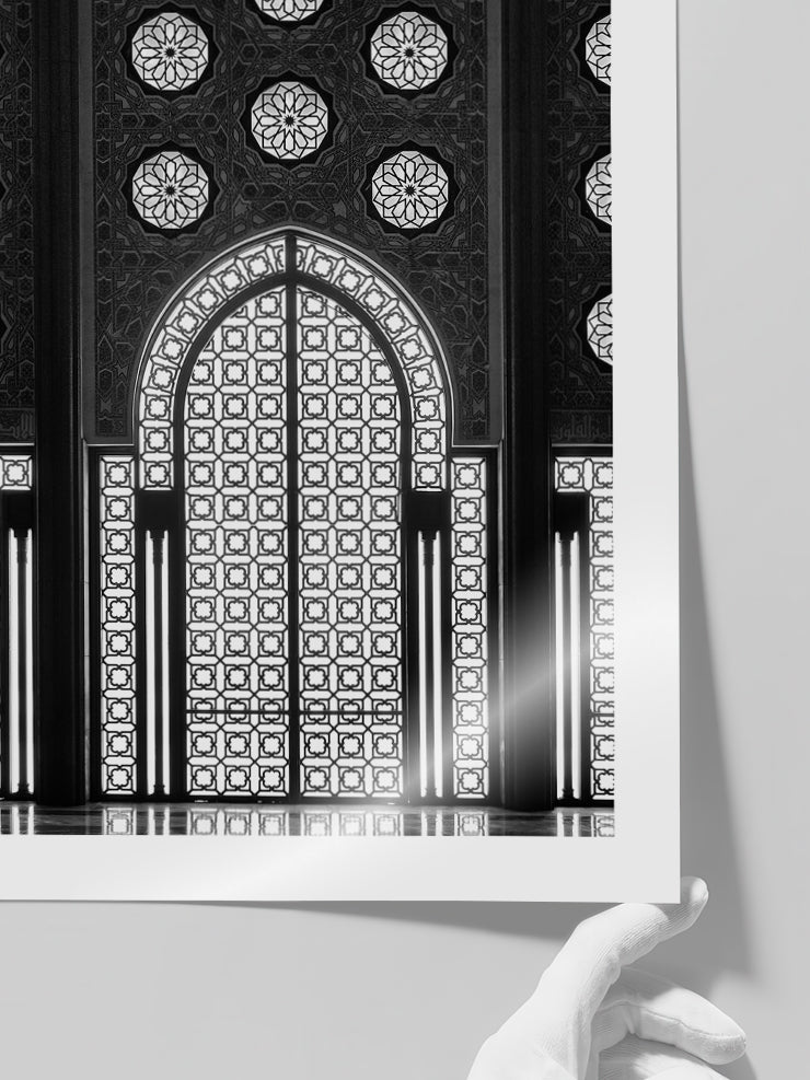 Moroccan Door - Art Print  Poster