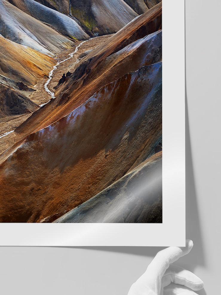 Ocre N2 - Art Print  Poster