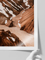 Dağlar Tepeler N3 - Art Print