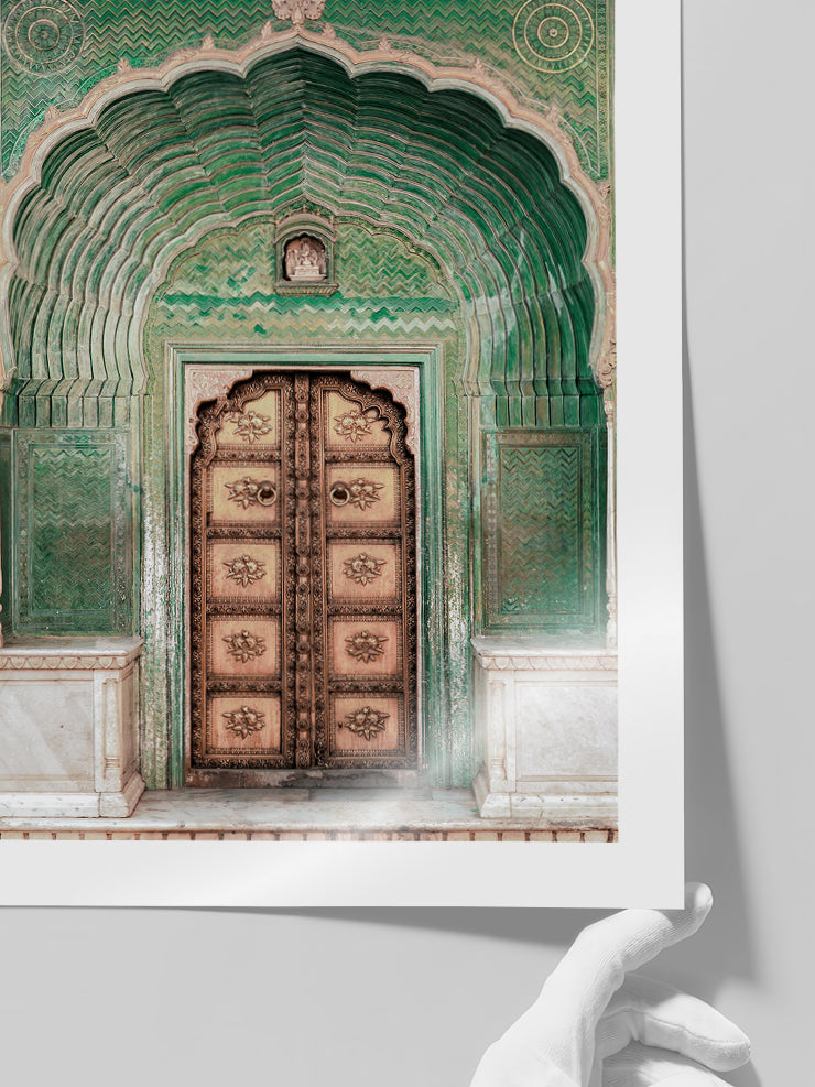 Otantik Kapı - Art Print  Poster