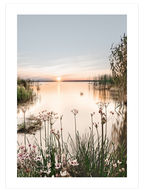 Huzurlu Gün Batımı - Art Print