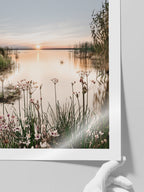 Huzurlu Gün Batımı - Art Print