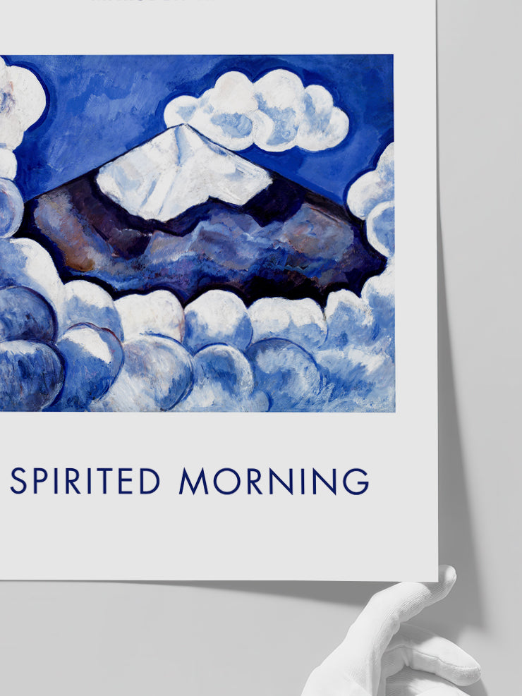 Marsden Hartley Spirited Morning - Art Print  Poster