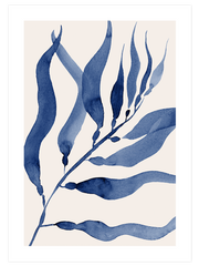 Blue Leaves - Fine Art Poster