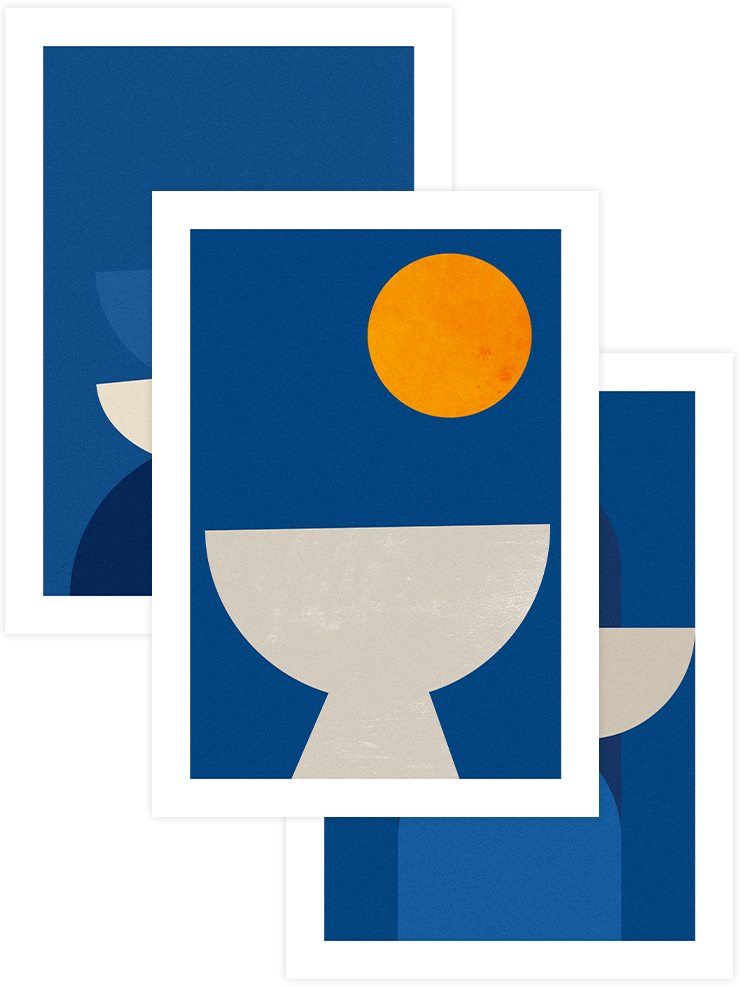 Orange Touch - Poster Seti Trio  Poster