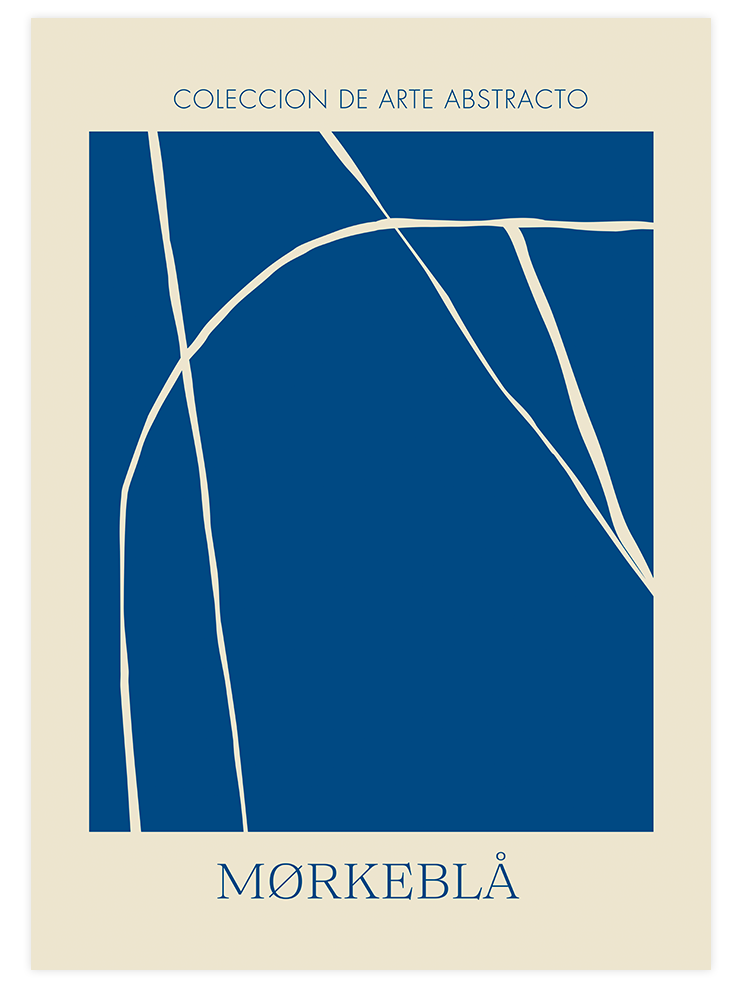 Blue & Beige - Poster Seti Trio  Poster
