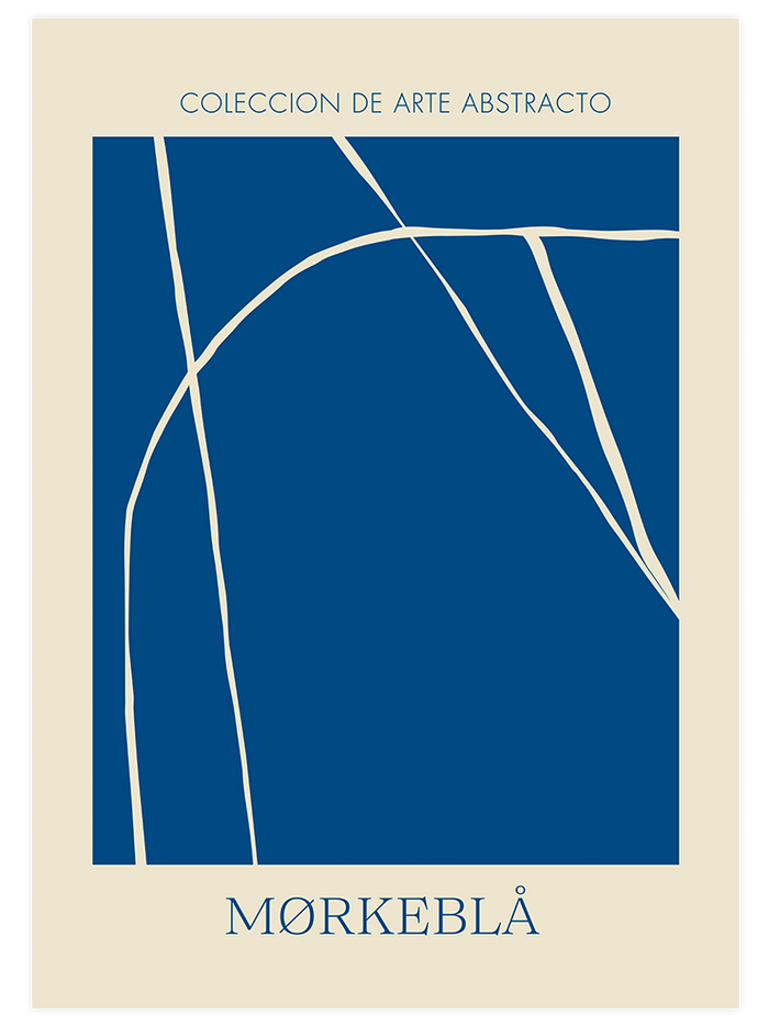 Blue & Beige - Poster Seti Trio  Poster
