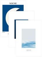 Blue Shades - Poster Seti Trio