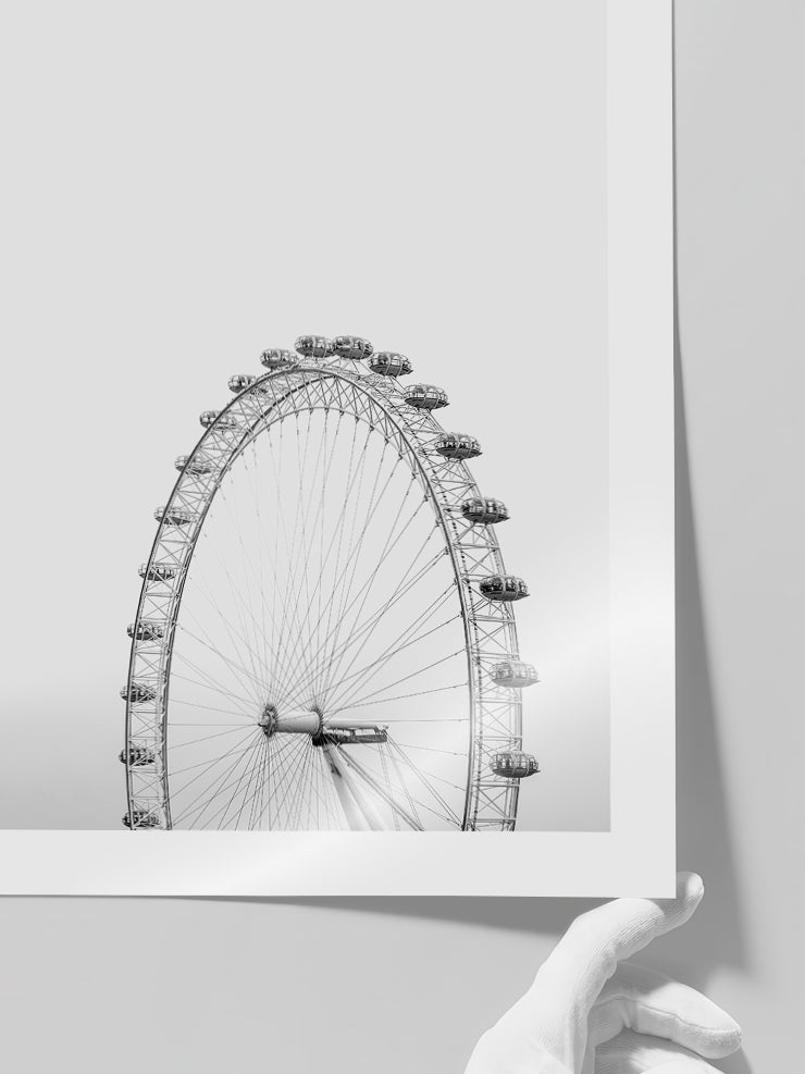 London Eye - Art Print  Poster