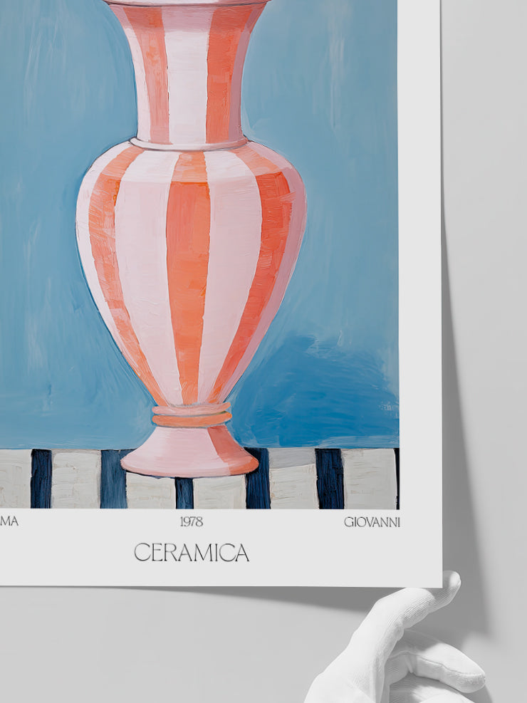Ceramica N2 - Art Print  Poster