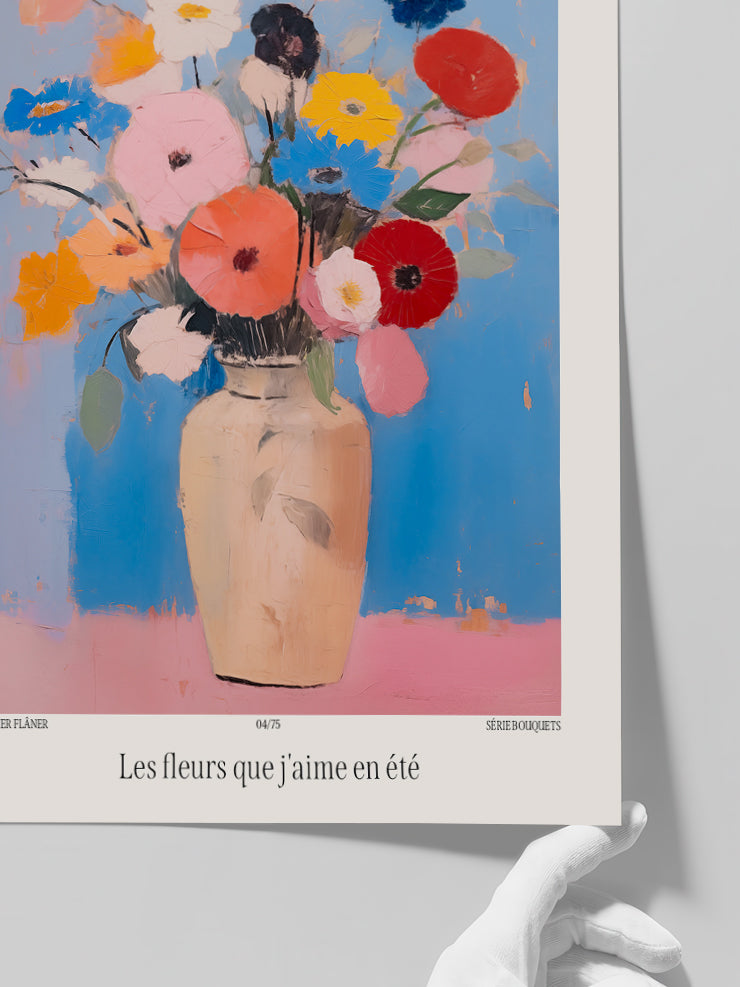 Atelier Flaner N2 - Art Print  Poster