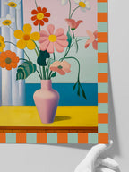 Renklerin Dansı - Art Print