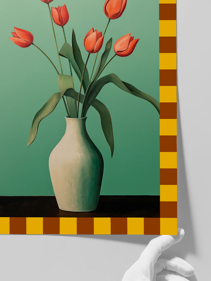 Renklerin Dansı N2 - Art Print  Poster