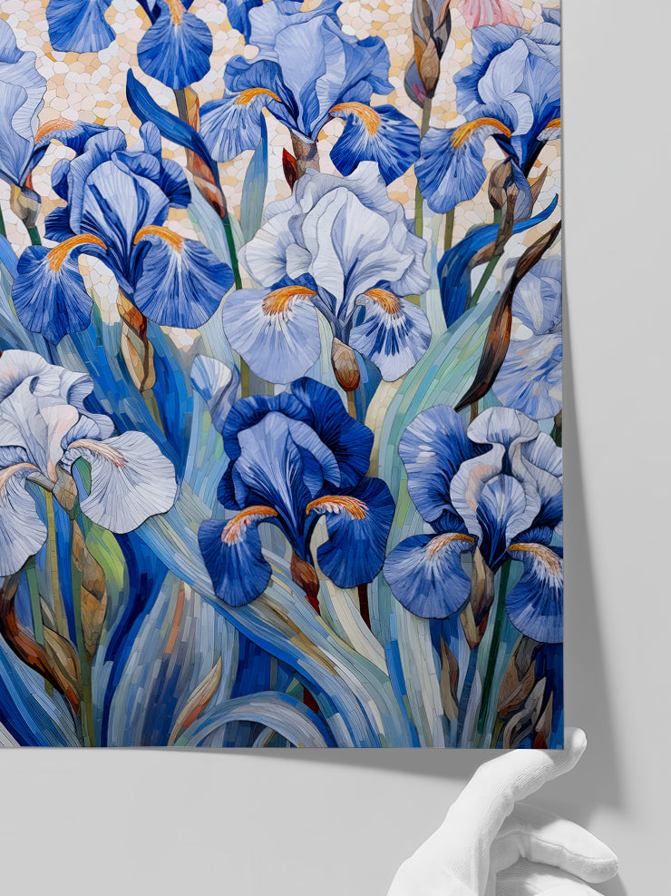 Wild Blue - Art Print  Poster