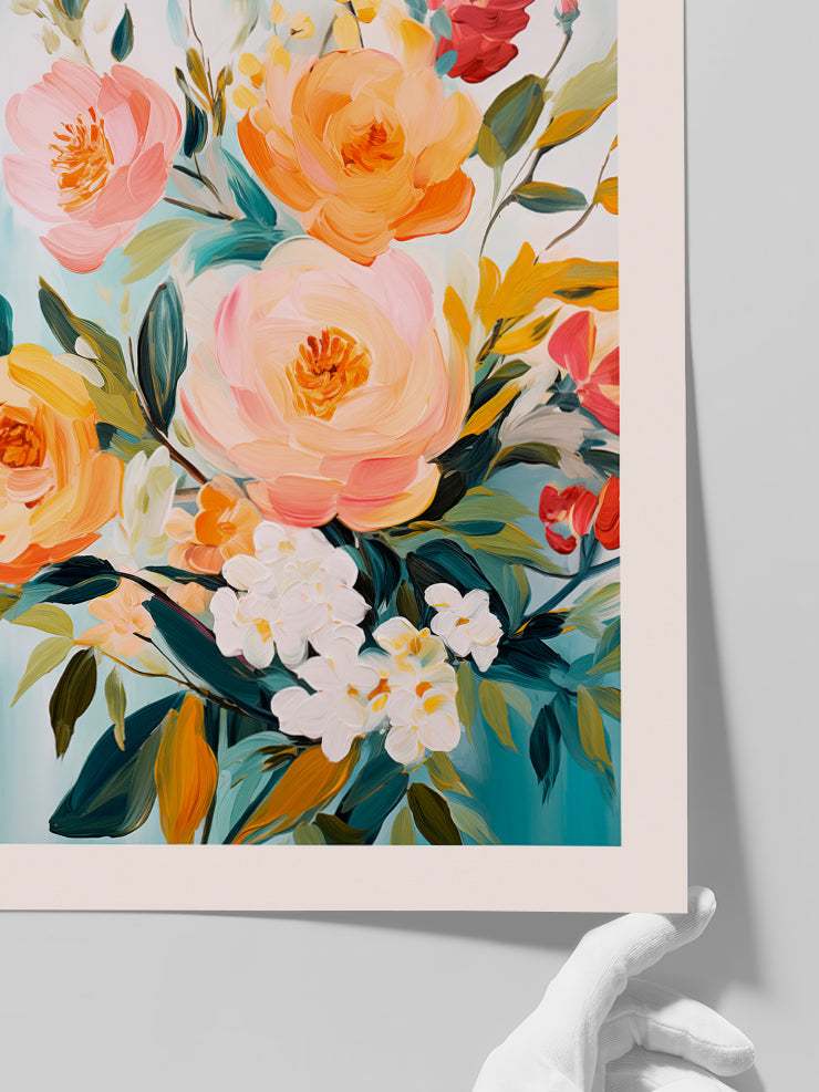 Fleurs Eternelles - Art Print  Poster