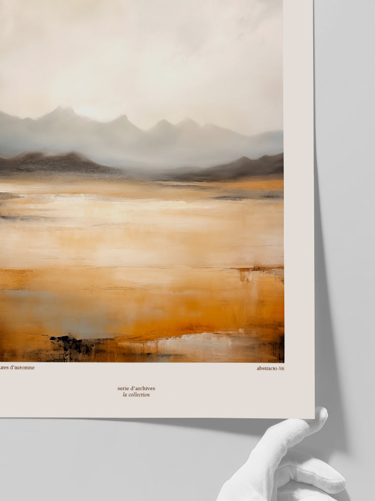 Peintures d’Automne N2 - Art Print  Poster